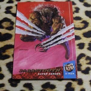 Sabretooth #15 Marvel Card
